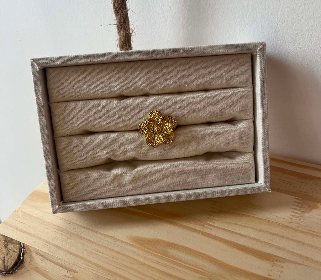 Bague fleur
