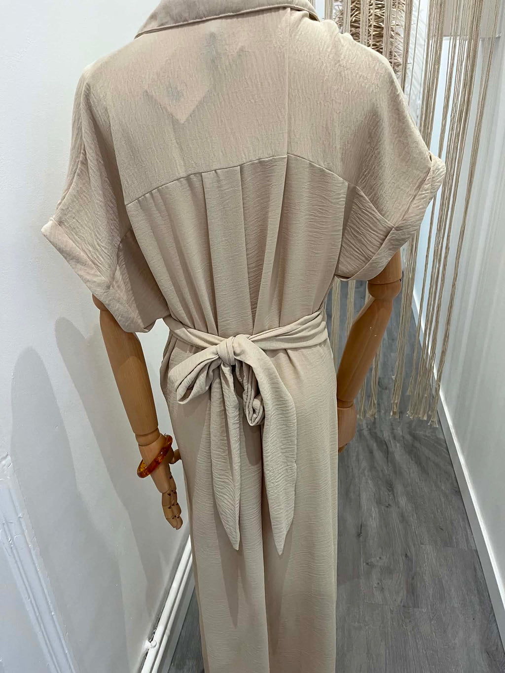 Robe beige