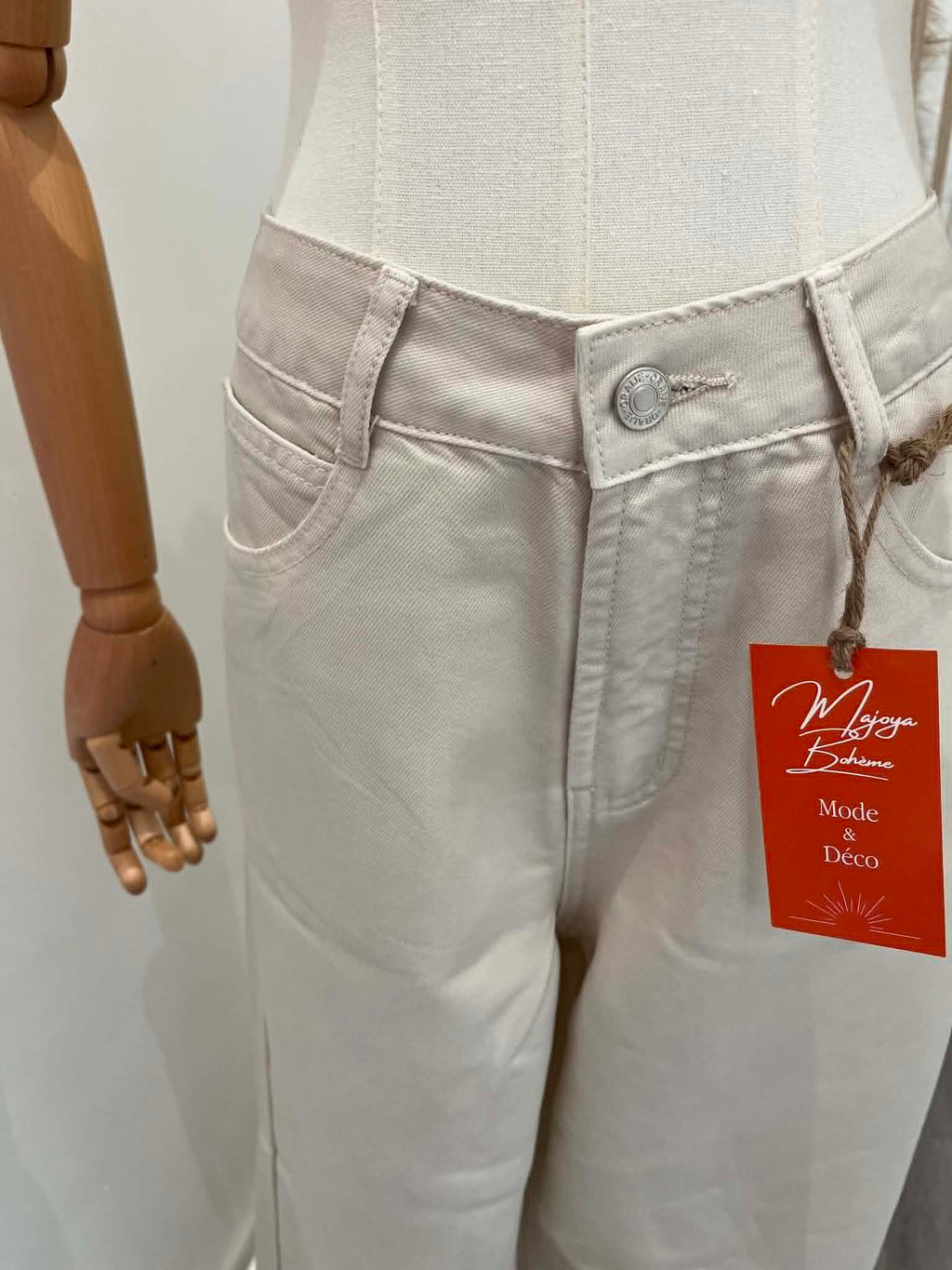 Jean beige