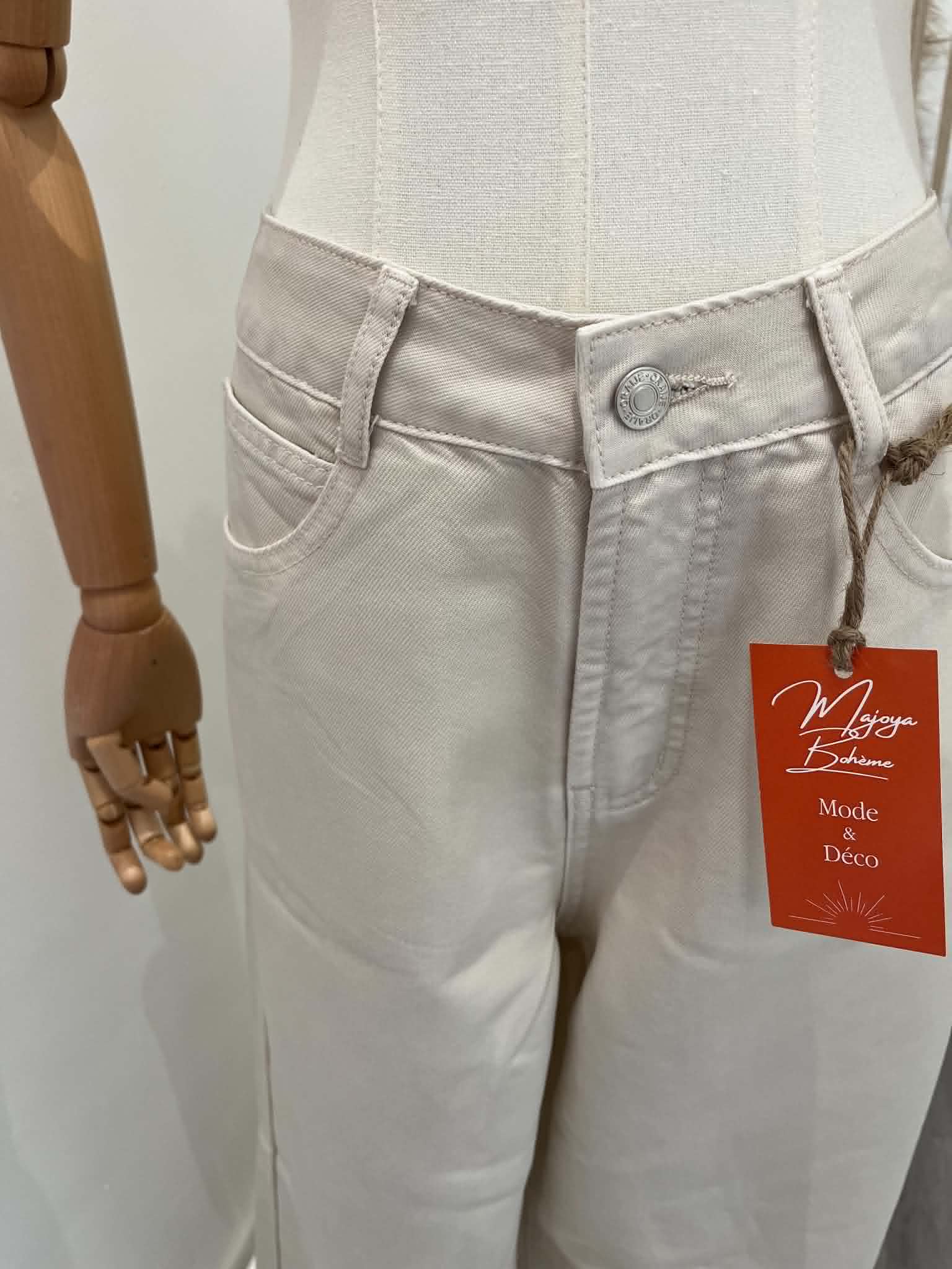 Jean beige