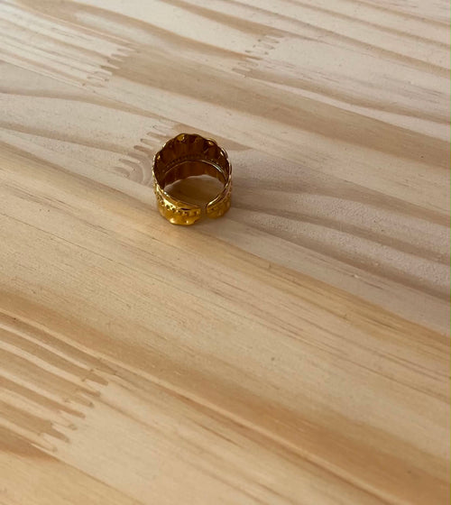 Bague doré