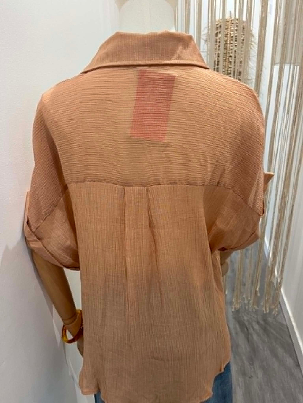 Chemise beige