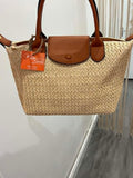 Sac a main avec détails en cuir