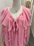 Chemise rose
