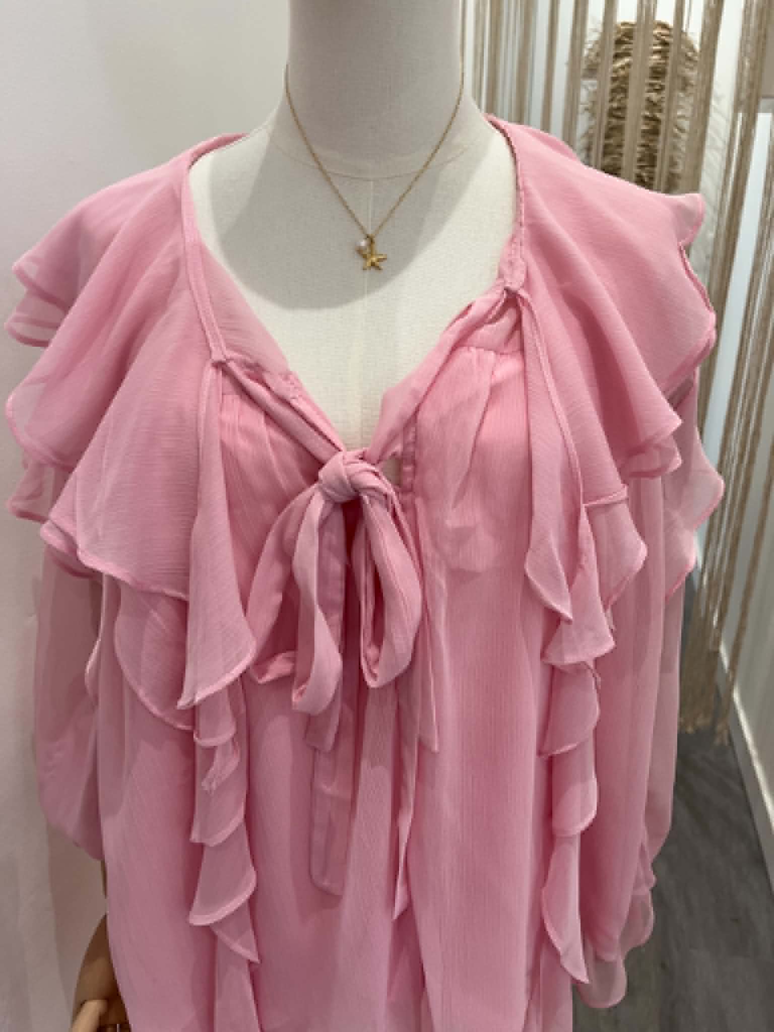 Chemise rose