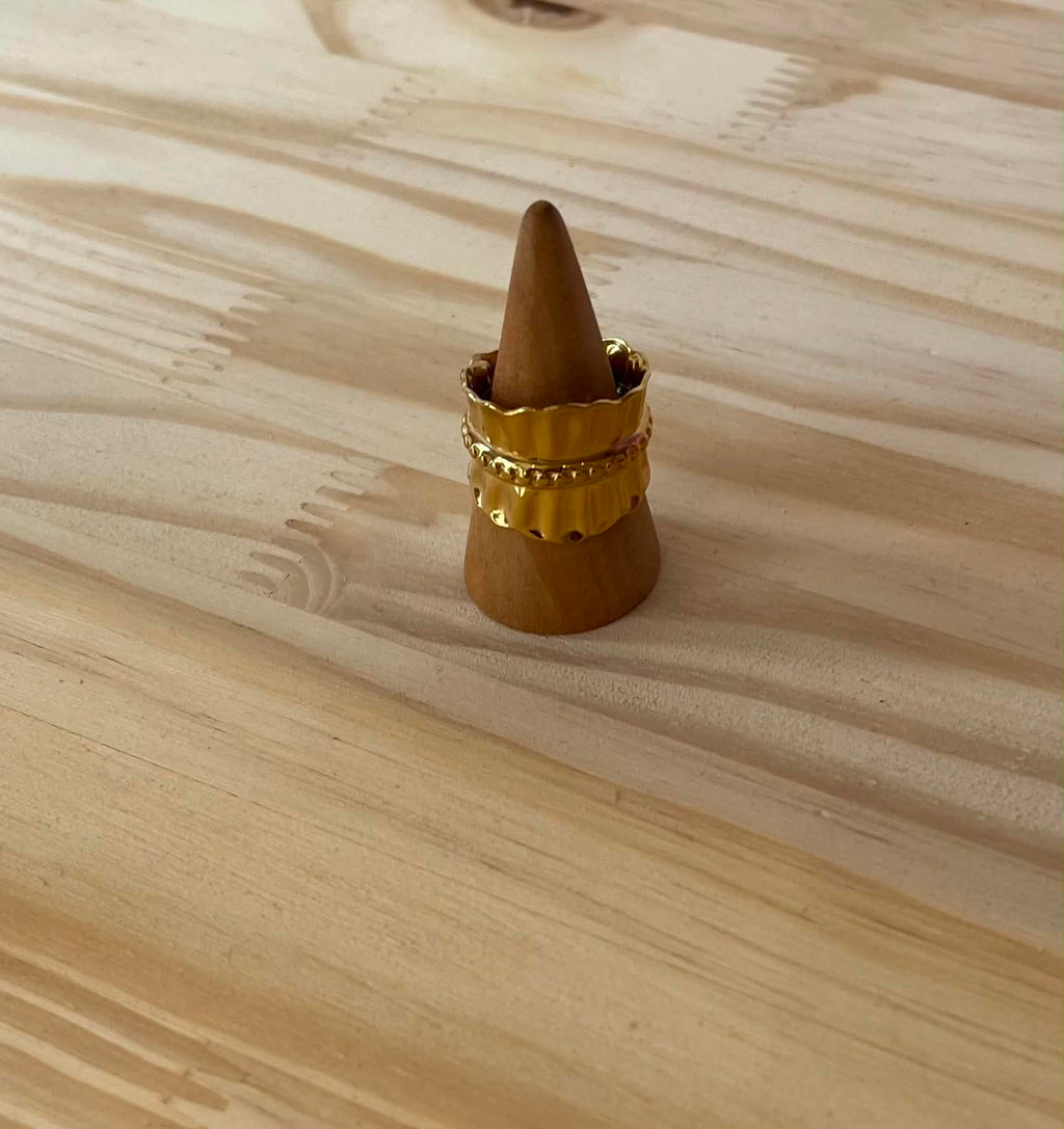 Bague doré