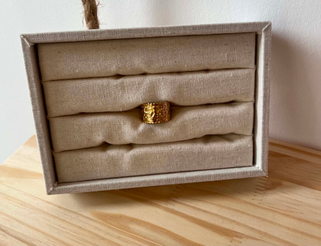Bague doré