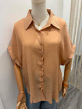 Chemise beige