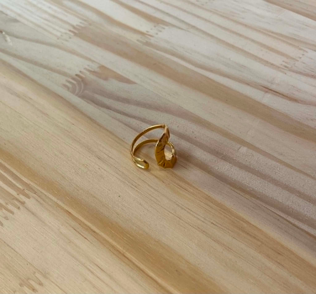 Bague doré