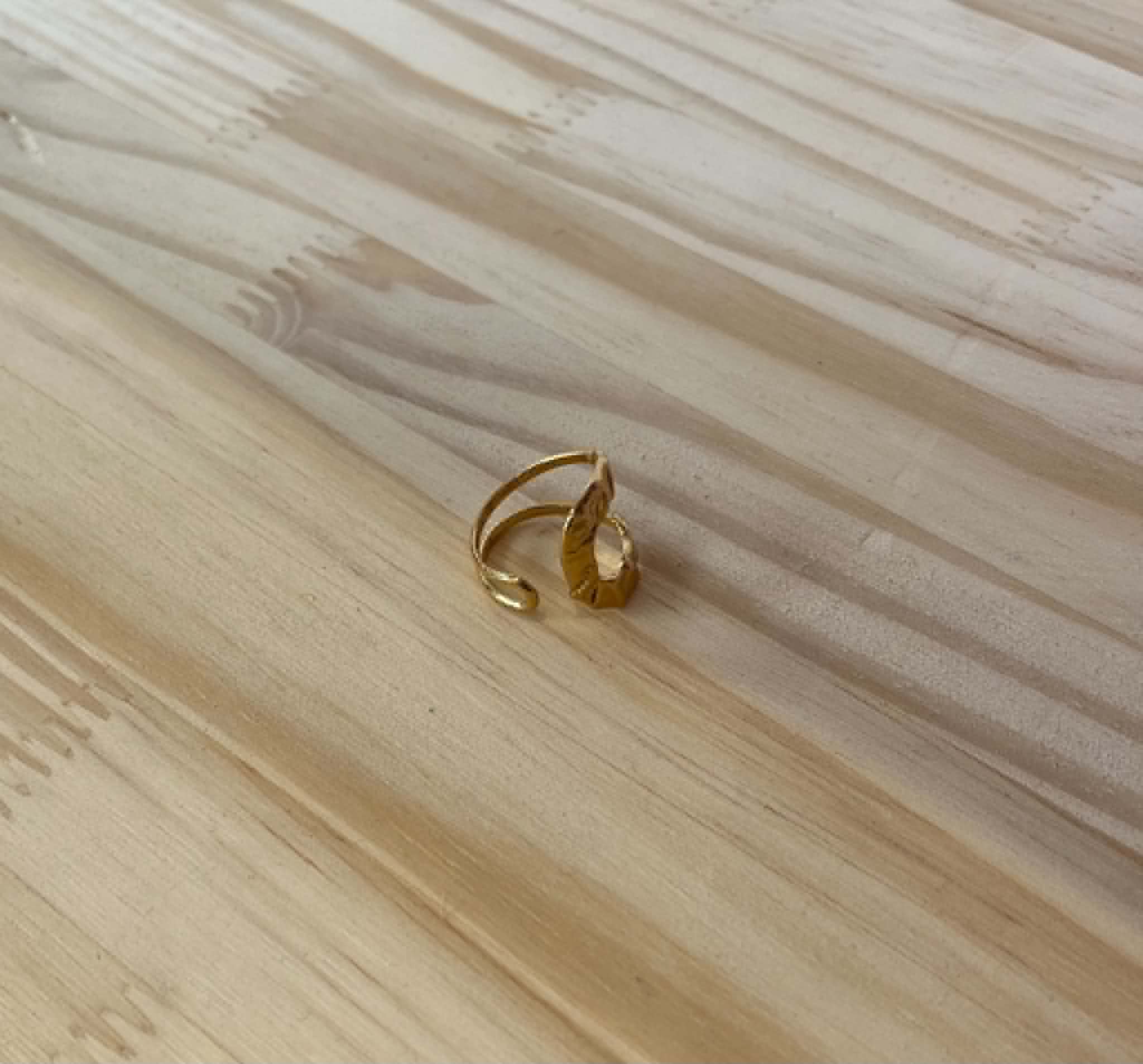 Bague doré