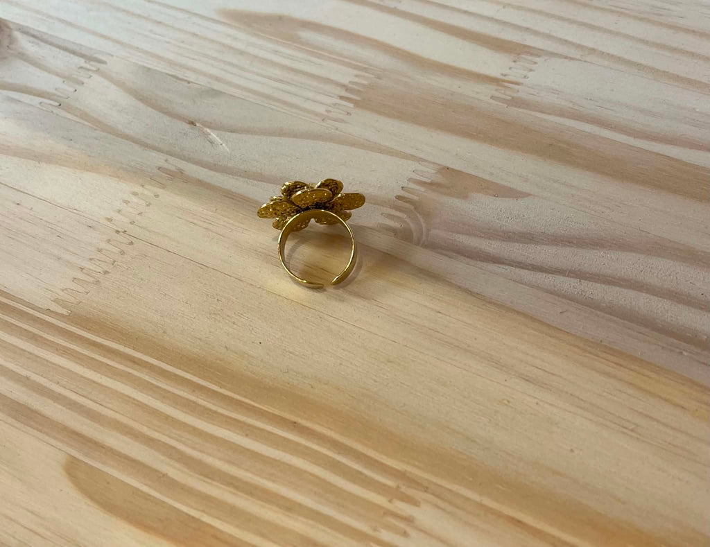 Bague fleur