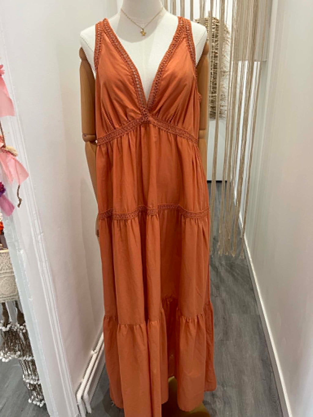 Robe orange