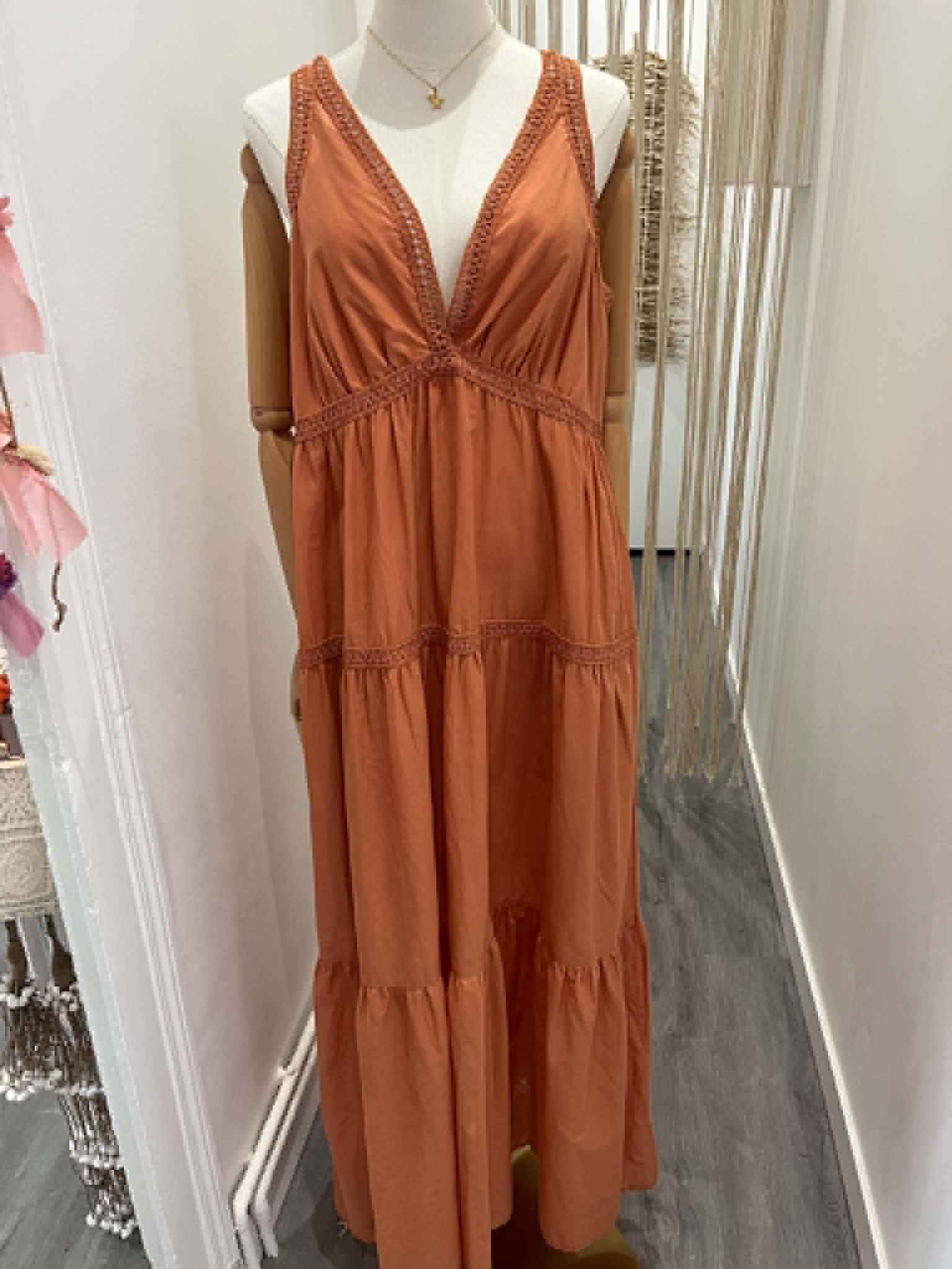 Robe orange