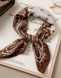 Foulard marron